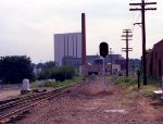 New signal guarding northbound CSX train movements in advance of the yard